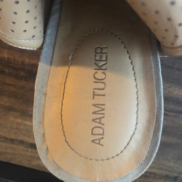 Adam Tucker Perforated Booties | Open Toe & Heel - Picture 3 of 4